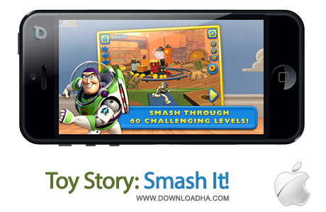 ts smash it بازی زیبای  Toy Stroy: Smash It! 1.0   آیفون و آیپد 